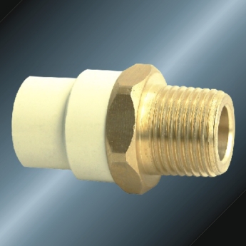 ASTM D2846 Water Supply Cpvc Male Adaptor Brass 