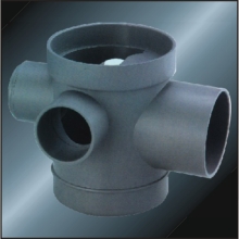 PVC Drainage Fitting Floor Drain DIN 75X50 